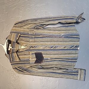 Striped Button Down Lucy Paris NWT